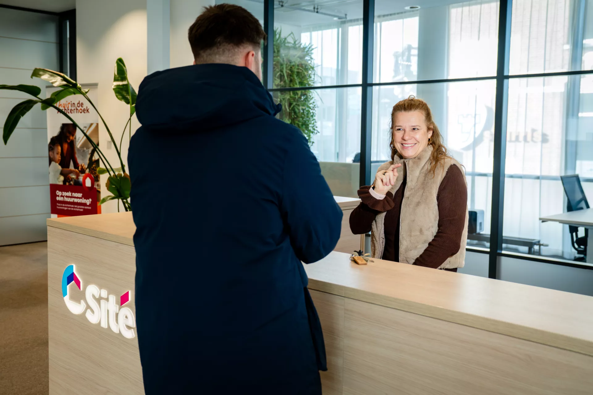 Sleutelafgifte bij Sité