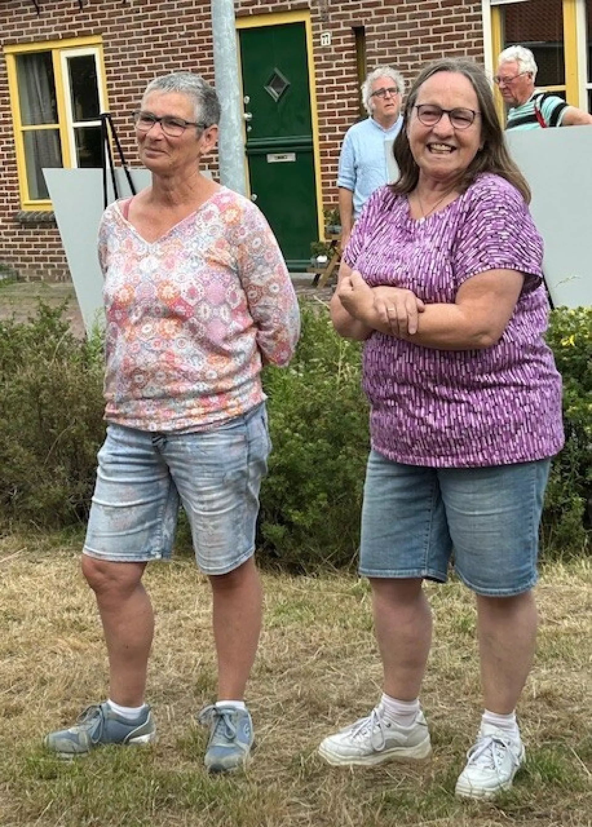 Huurders Marijke (links) en Marina (rechts).