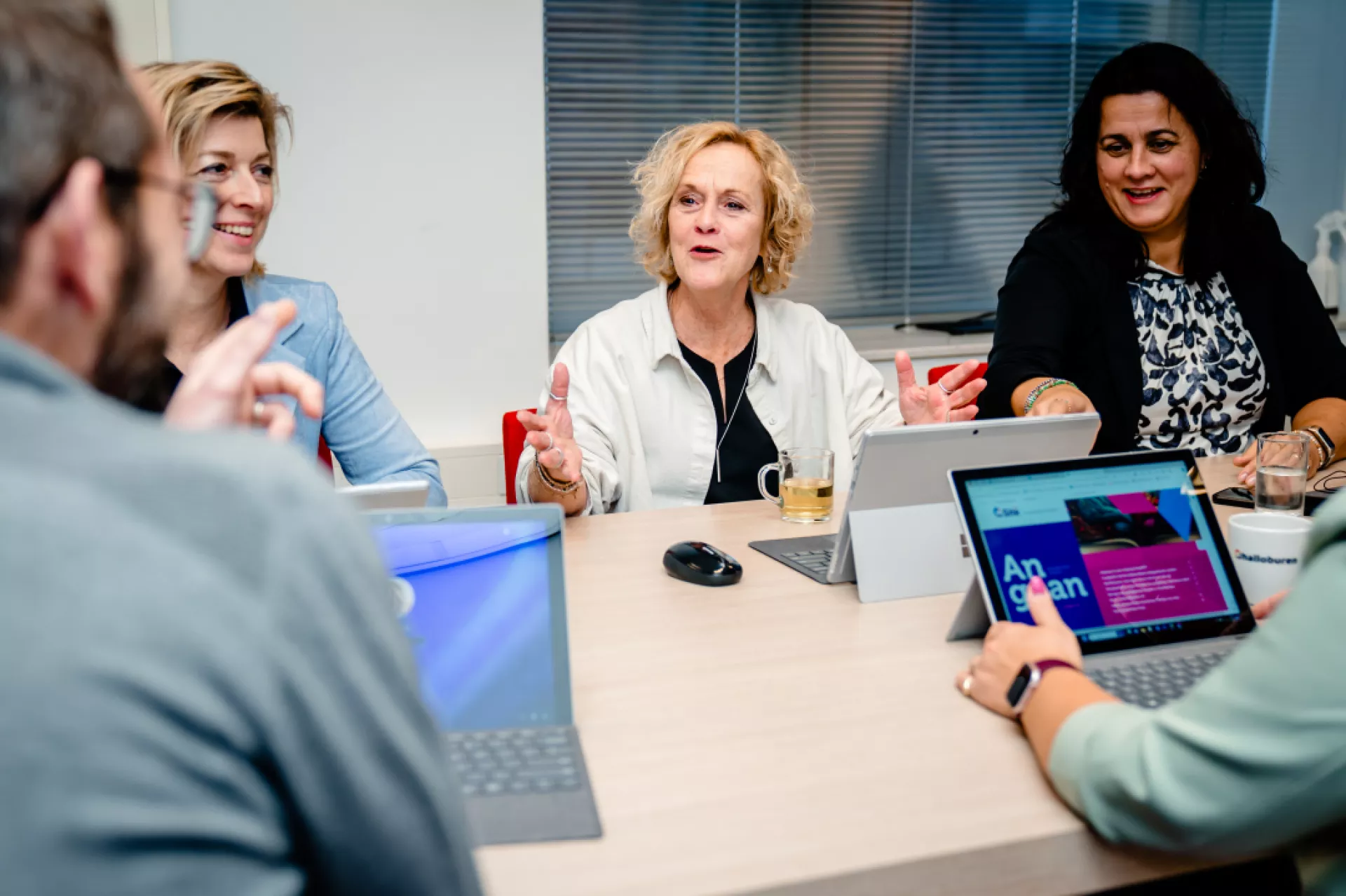 Site Woondiensten Sfeervol overleg