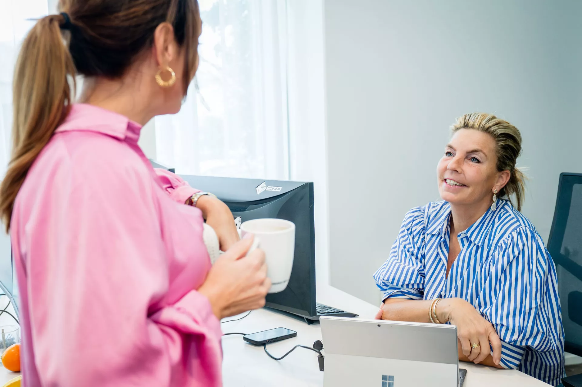 Overleg bij Sité Financiële administratie